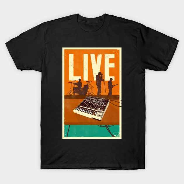 LIVE SHOW T-Shirt by Showdeer